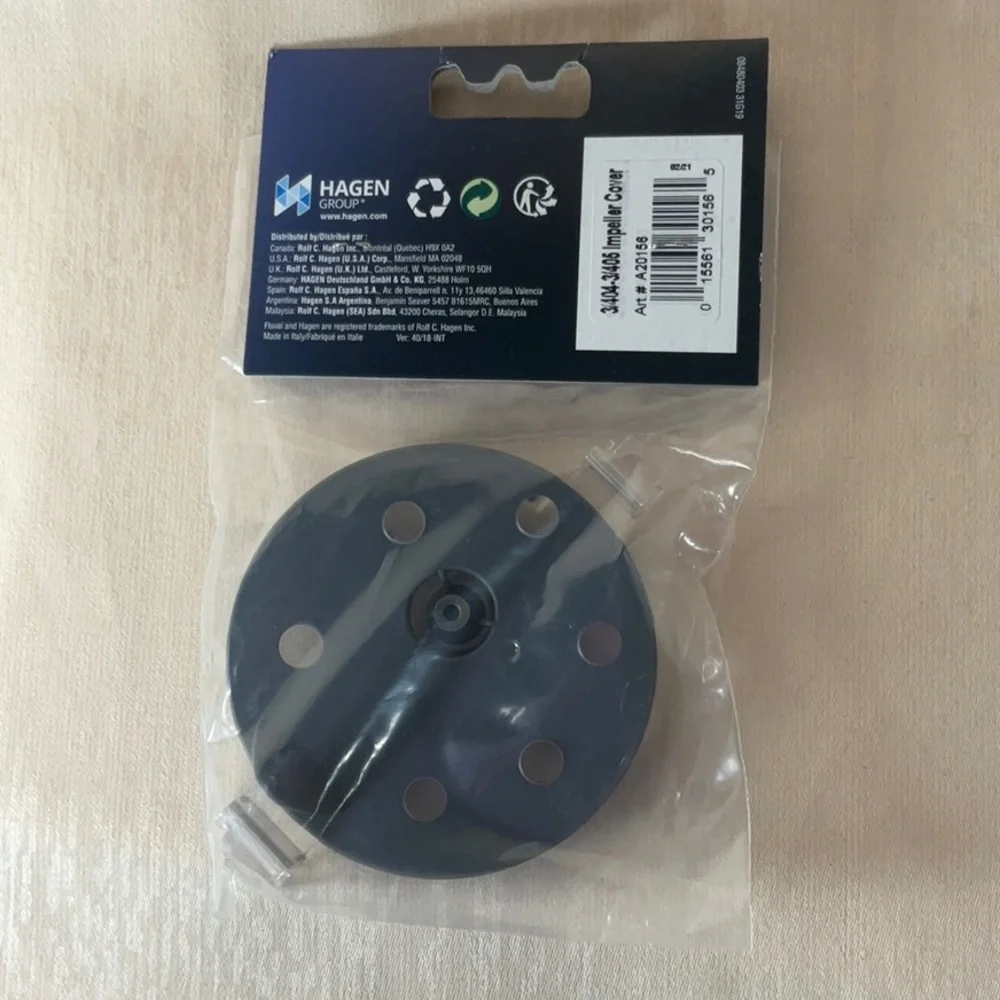 Hagen Fluval Impeller Cover 304/404 & 305/405 aquarium filter models Set of 3